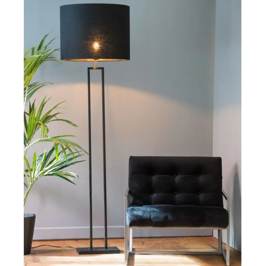 Lampenkappen & -Voeten<Light - Living Light & Living Lampenvoet Shiva Zwart - E27 - 141 cm hoog