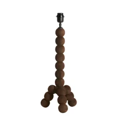 Lampenkappen & -Voeten<Light - Living Light & Living Lampenvoet Veglio Bruin - E27 - 50 cm hoog