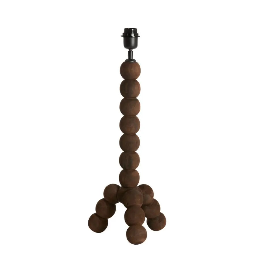 Lampenkappen & -Voeten<Light - Living Light & Living Lampenvoet Veglio Bruin - E27 - 50 cm hoog