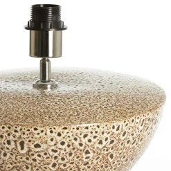 Lampenkappen & -Voeten<Light - Living Light & Living Lampenvoet Yasur Beige - E27 - 22 cm hoog