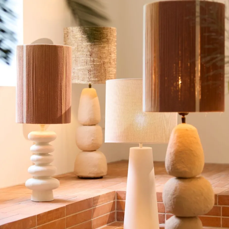 Lampenkappen & -Voeten<Light - Living Light & Living Lampenvoet Yelos Creme - E27 - 43 cm hoog