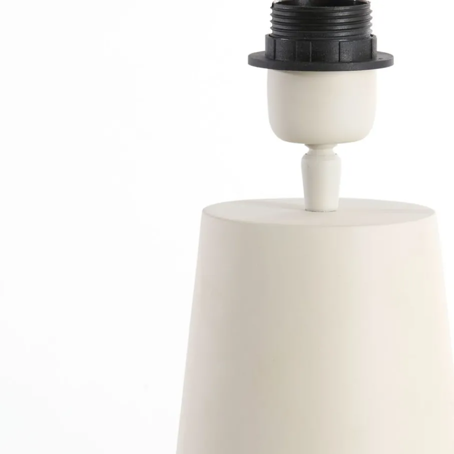 Lampenkappen & -Voeten<Light - Living Light & Living Lampenvoet Yelos Creme - E27 - 35 cm hoog