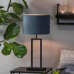 Lampenkappen & -Voeten<Light - Living Light & Living Lampvoet Shiva Zwart - E27 - 41 cm hoog