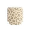 Poefs & Krukjes<Light - Living Light & Living Poef Davonte Taupe / Beige - Ø 40 cm