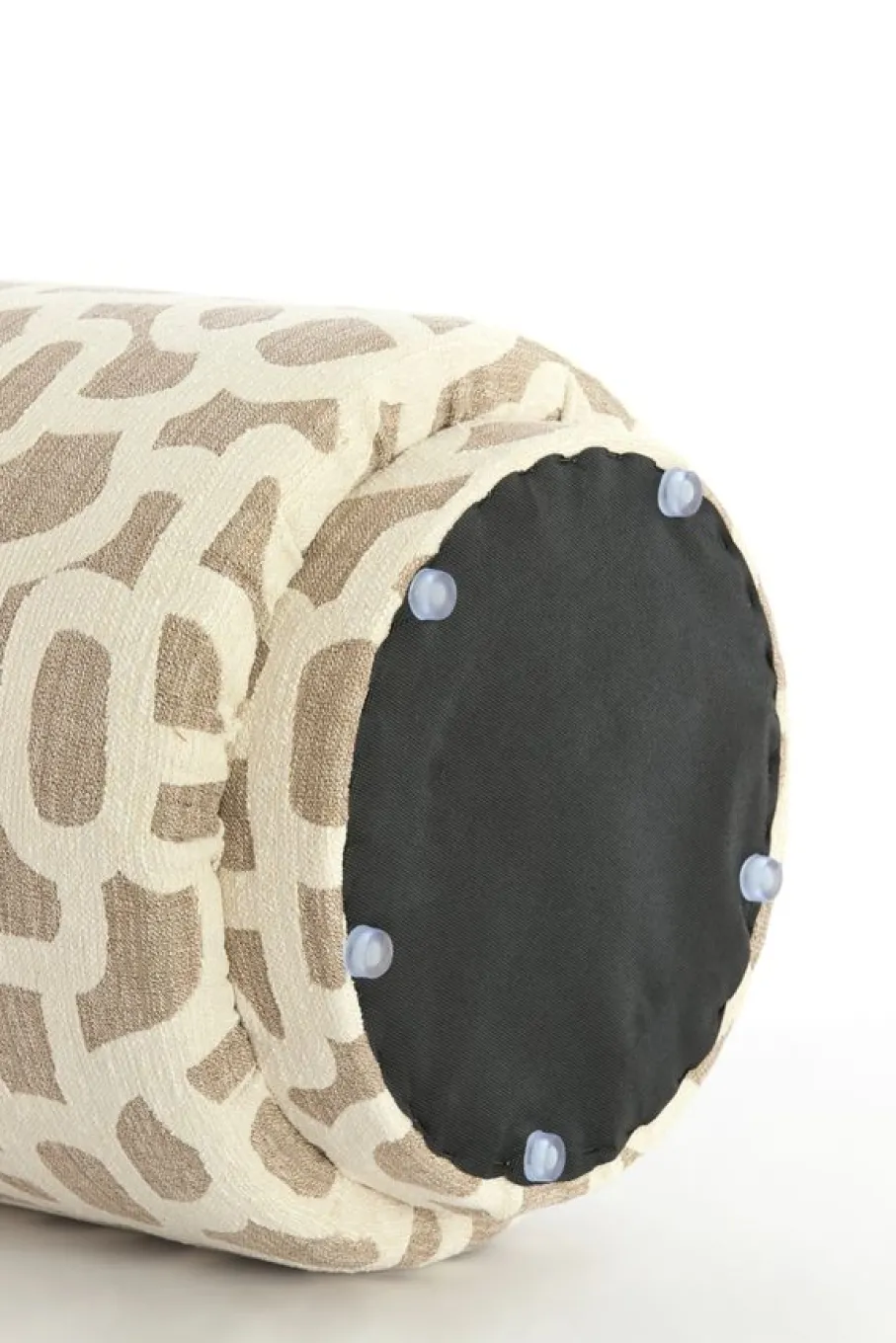 Poefs & Krukjes<Light - Living Light & Living Poef Davonte Taupe / Beige - Ø 40 cm