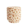 Poefs & Krukjes<Light - Living Light & Living Poef Davonte Terra / Crème  - Ø 40 cm