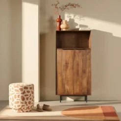 Poefs & Krukjes<Light - Living Light & Living Poef Davonte Terra / Crème  - Ø 40 cm