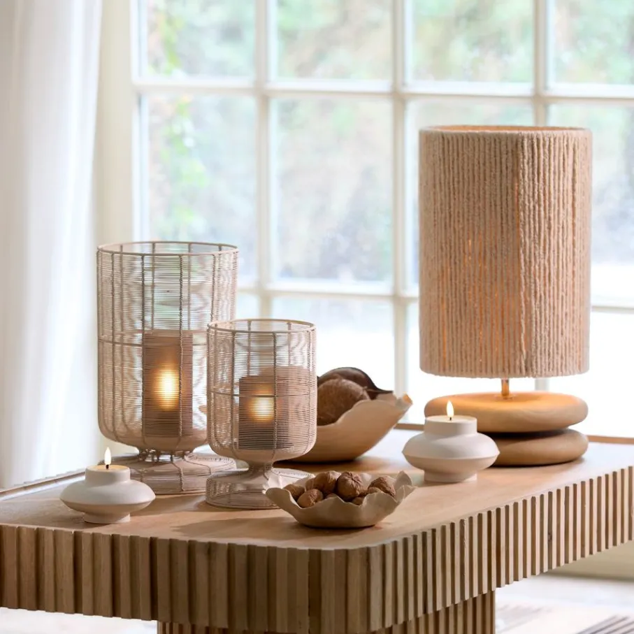 Schalen & Onderborden<Light - Living Light & Living Schaal Banda Crème - 34x31 cm