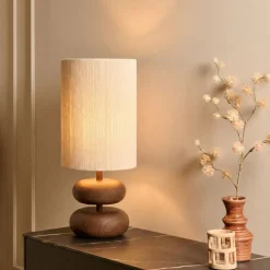 Tafellampen<Light - Living Light & Living Tafellamp Danialo Bruin - E27 - 51 cm hoog
