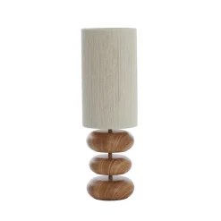 Tafellampen<Light - Living Light & Living Tafellamp Danialo Naturel - E27 - 68 cm hoog