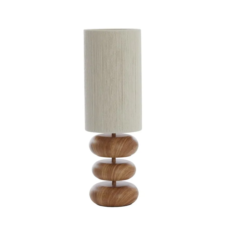 Tafellampen<Light - Living Light & Living Tafellamp Danialo Naturel - E27 - 68 cm hoog