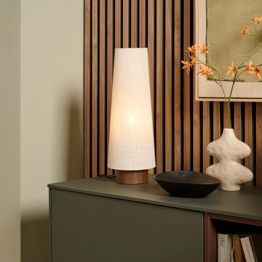 Tafellampen<Light - Living Light & Living Tafellamp Howie Crème - E27 - 42 cm hoog