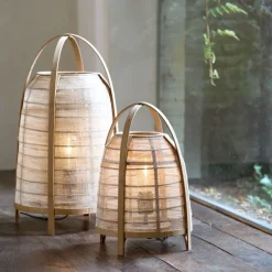 Tafellampen<Light - Living Light & Living Tafellamp Jacinto Naturel - E27 - 42 cm hoog