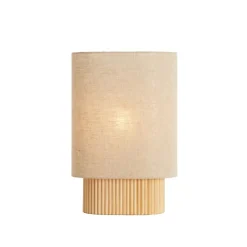Tafellampen<Light - Living Light & Living Tafellamp Laslo Naturel - E27 - 45 cm hoog