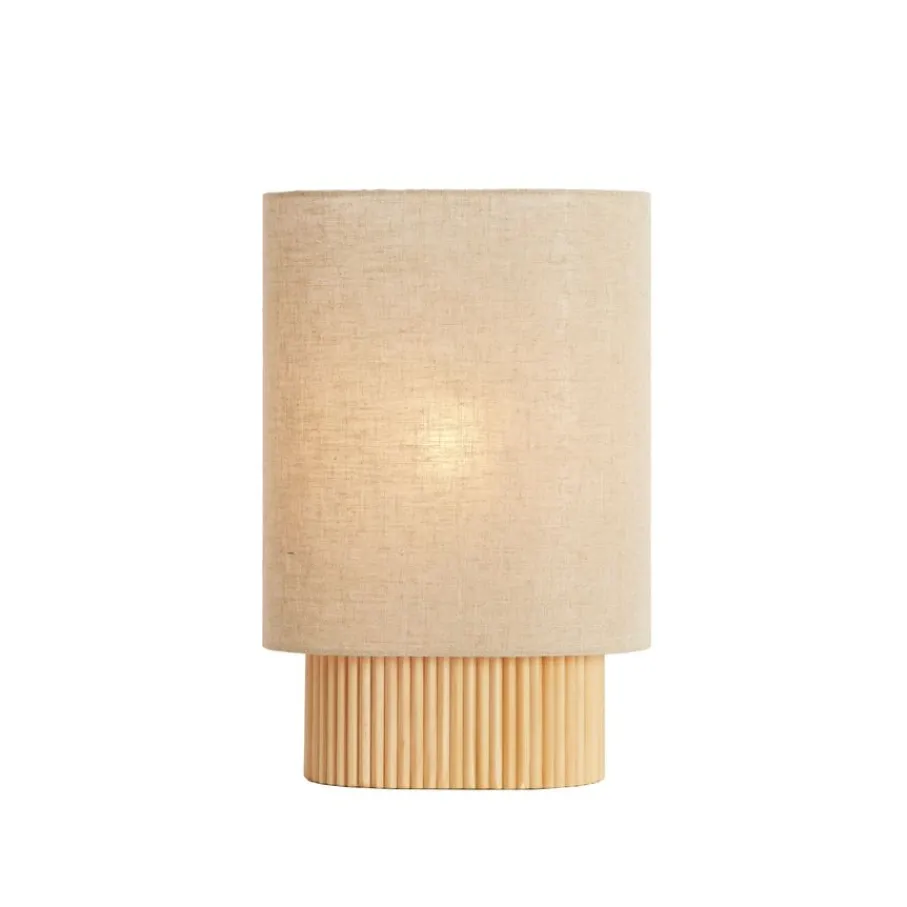 Tafellampen<Light - Living Light & Living Tafellamp Laslo Naturel - E27 - 45 cm hoog