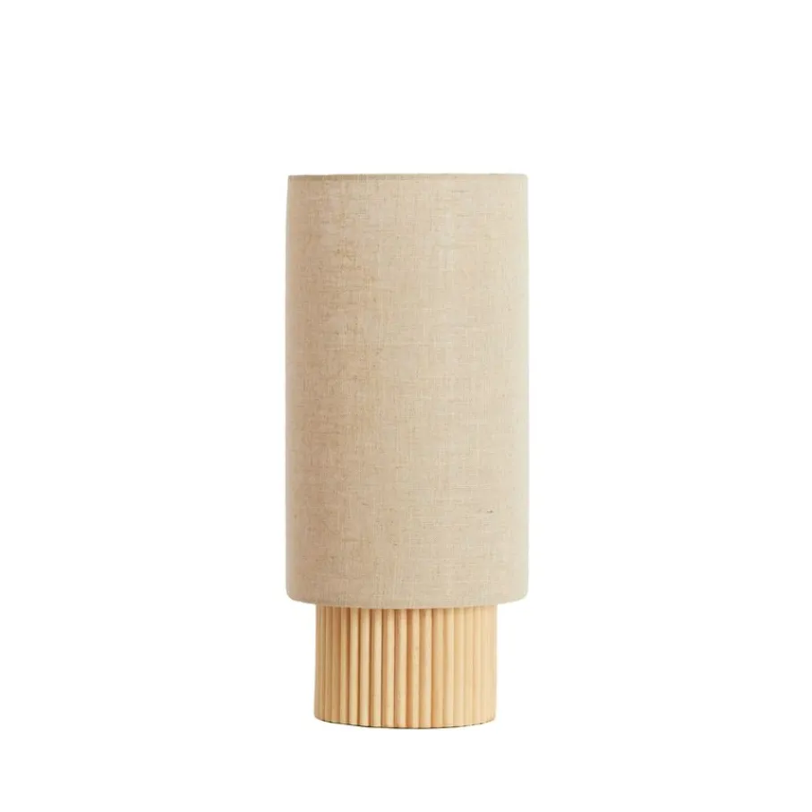 Tafellampen<Light - Living Light & Living Tafellamp Laslo Naturel - E27 - 45 cm hoog
