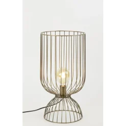 Tafellampen<Light - Living Light & Living Tafellamp Lazar Brons - E27 - 42 cm hoog