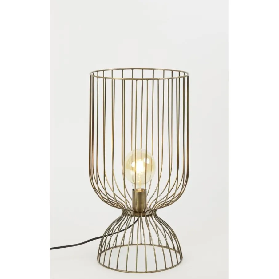 Tafellampen<Light - Living Light & Living Tafellamp Lazar Brons - E27 - 42 cm hoog