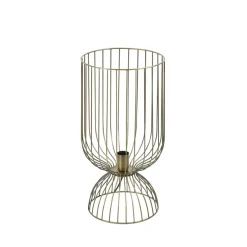 Tafellampen<Light - Living Light & Living Tafellamp Lazar Brons - E27 - 42 cm hoog