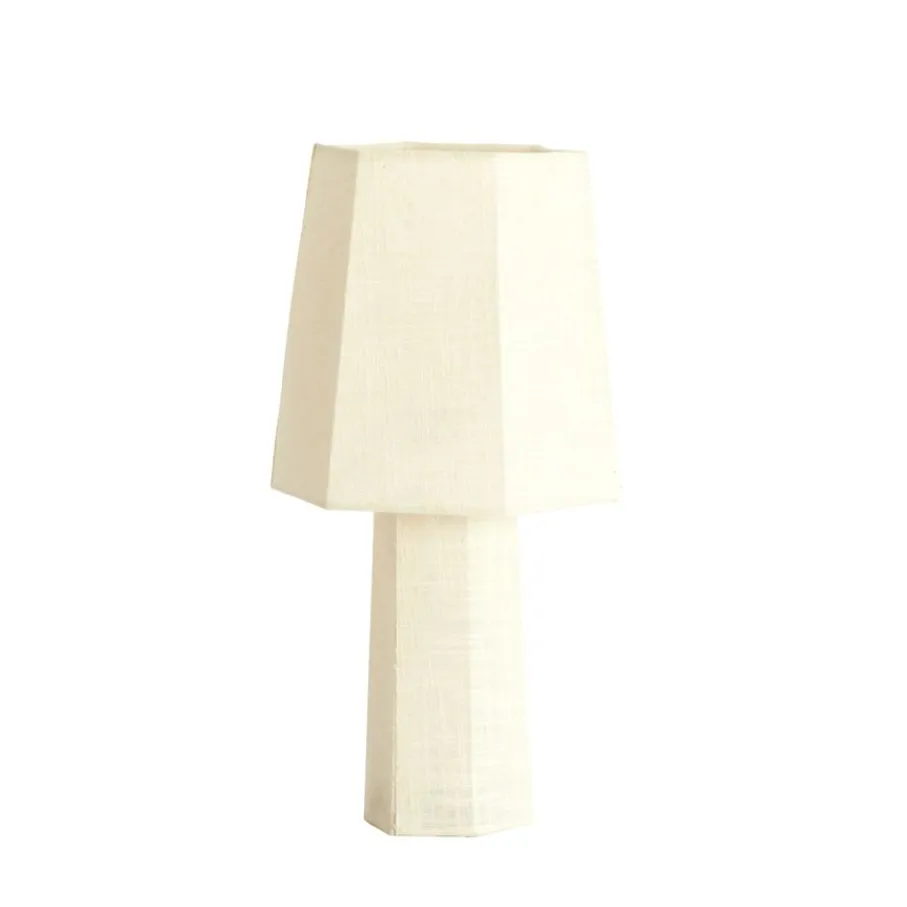 Tafellampen<Light - Living Light & Living Tafellamp Musabo Wit - E27 - 49 cm hoog