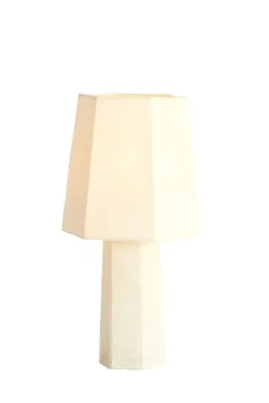 Tafellampen<Light - Living Light & Living Tafellamp Musabo Wit - E27 - 49 cm hoog