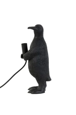 Dierenlampen|Tafellampen<Light - Living Light & Living Tafellamp Penguin Zwart - E14 - 34 cm hoog