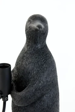 Dierenlampen|Tafellampen<Light - Living Light & Living Tafellamp Penguin Zwart - E14 - 34 cm hoog