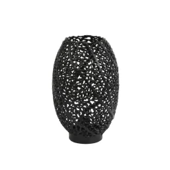 Tafellampen<Light - Living Light & Living Tafellamp Sinula Zwart - E27 - 40 cm hoog
