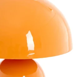 Tafellampen< Light & Living Tafellamp Tolima Oranje - E27 - 48 cm hoog