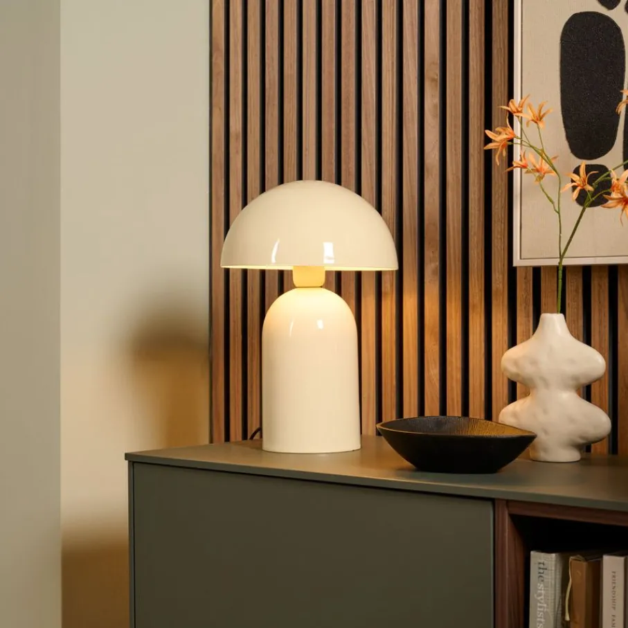 Tafellampen<Light - Living Light & Living Tafellamp Tolima Crème - E27 - 35 cm hoog