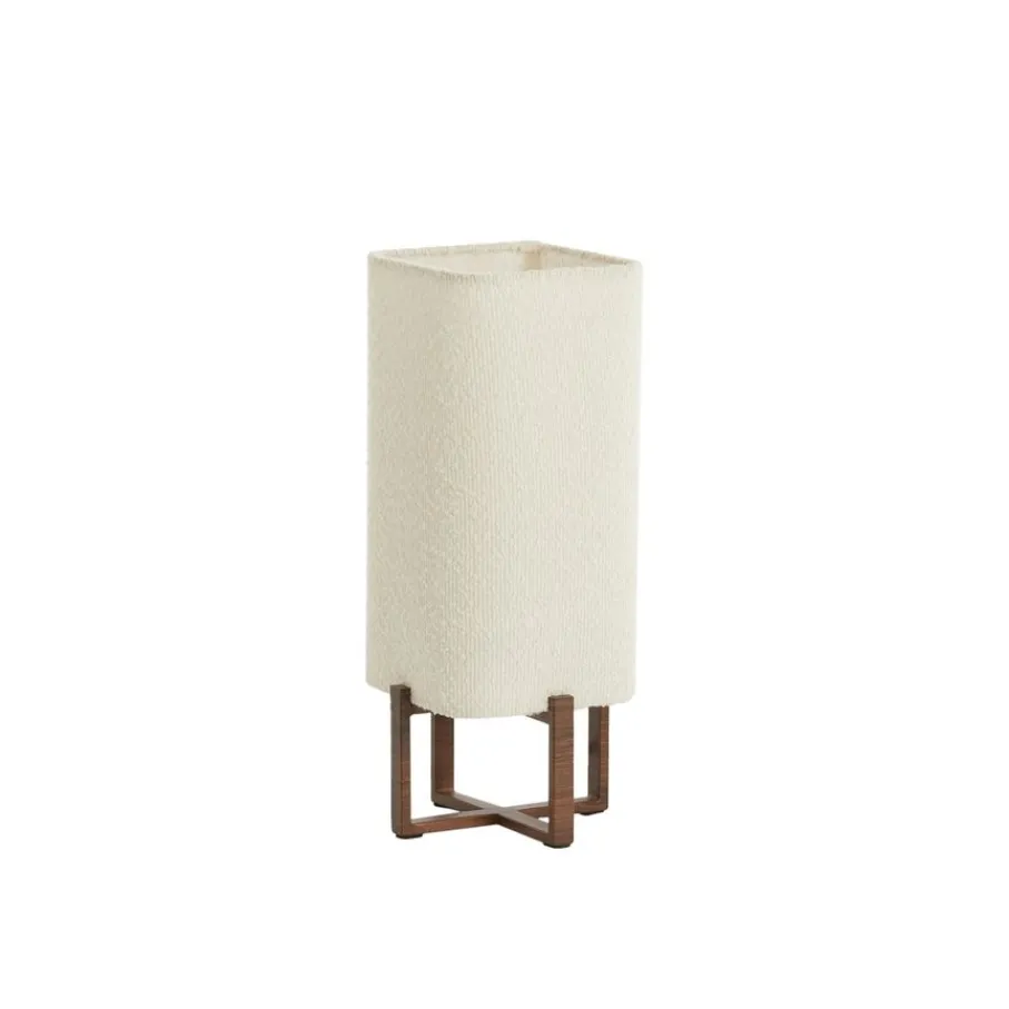 Tafellampen<Light - Living Light & Living Tafellamp Wyn Crème / Bruin - E27 - 39 cm hoog