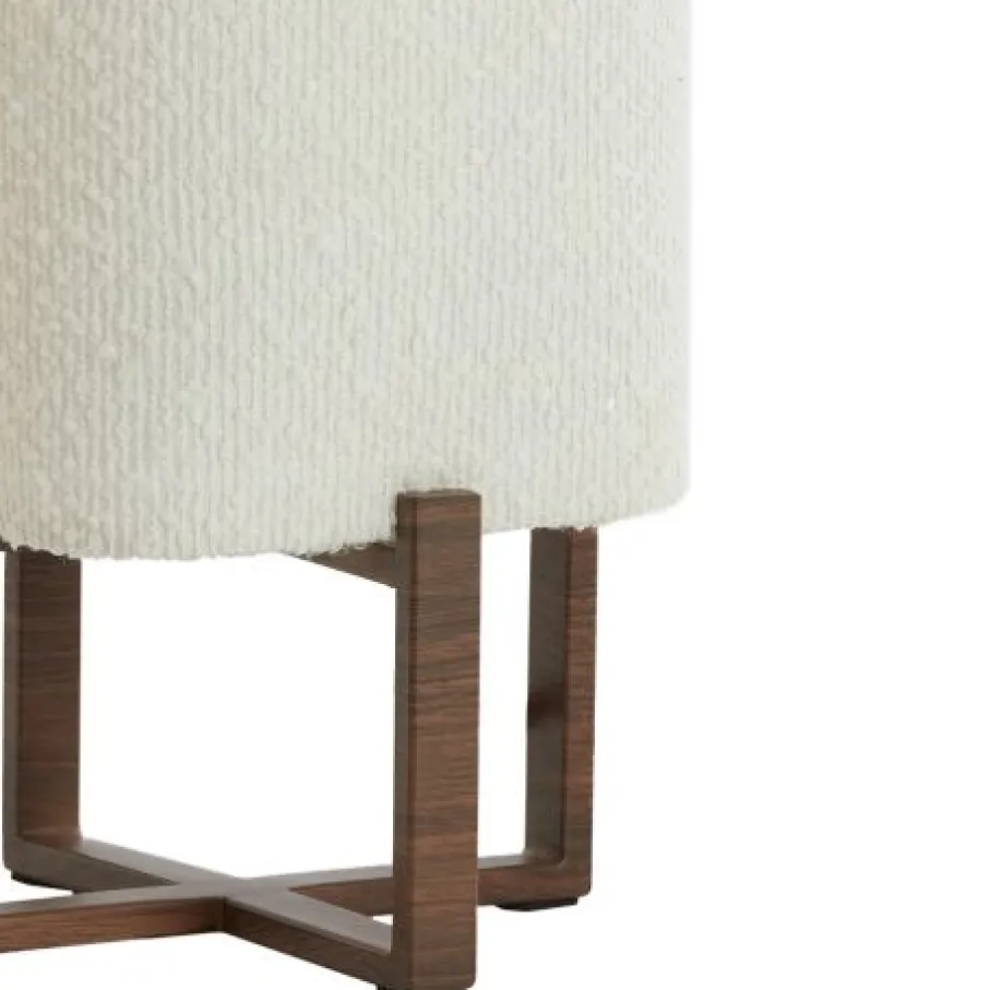 Tafellampen<Light - Living Light & Living Tafellamp Wyn Crème / Bruin - E27 - 39 cm hoog