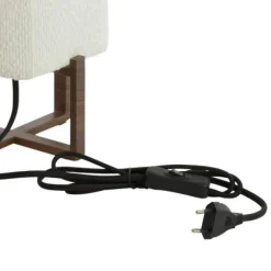 Tafellampen<Light - Living Light & Living Tafellamp Wyn Crème / Bruin - E27 - 39 cm hoog