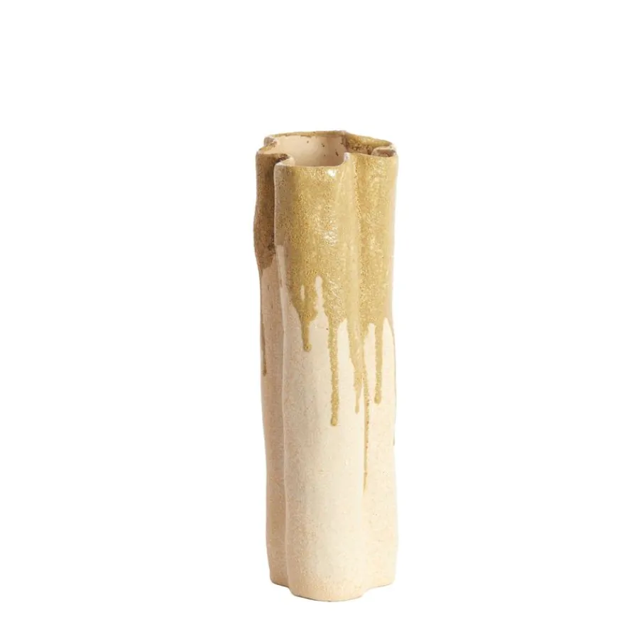 Vazen & Potten<Light - Living Light & Living Vaas Flovilla Olijfgroen - 30 cm hoog
