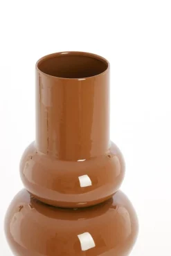 Vazen & Potten<Light - Living Light & Living Vaas Irissa Caramel - 36 cm hoog