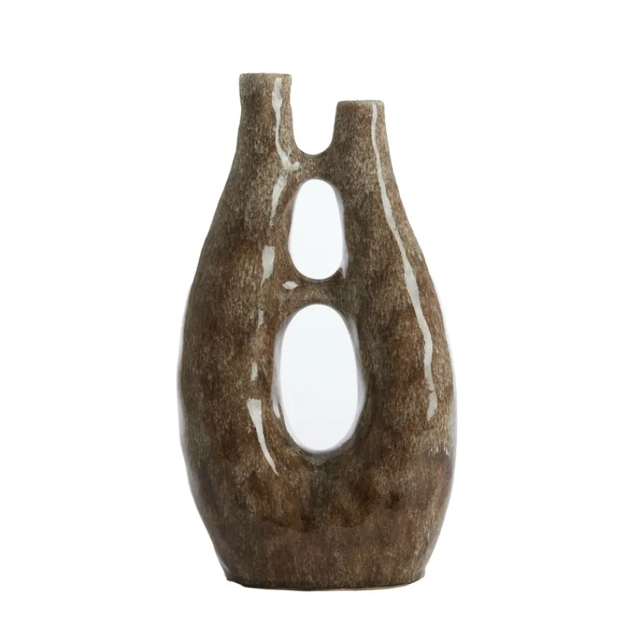Vazen & Potten<Light - Living Light & Living Vaas Katha Bruin - 41 cm hoog