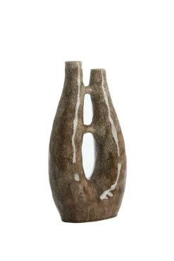 Vazen & Potten<Light - Living Light & Living Vaas Katha Bruin - 41 cm hoog
