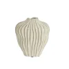 Vazen & Potten<Light - Living Light & Living Vaas Vechhia Crème - 25 cm hoog