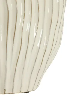Vazen & Potten<Light - Living Light & Living Vaas Vechhia Crème - 35 cm hoog
