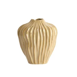 Vazen & Potten<Light - Living Light & Living Vaas Vechhia Lichtbruin - 25 cm hoog