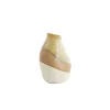 Vazen & Potten<Light - Living Light & Living Vaas Yulara Bruin / Creme - 19 cm hoog