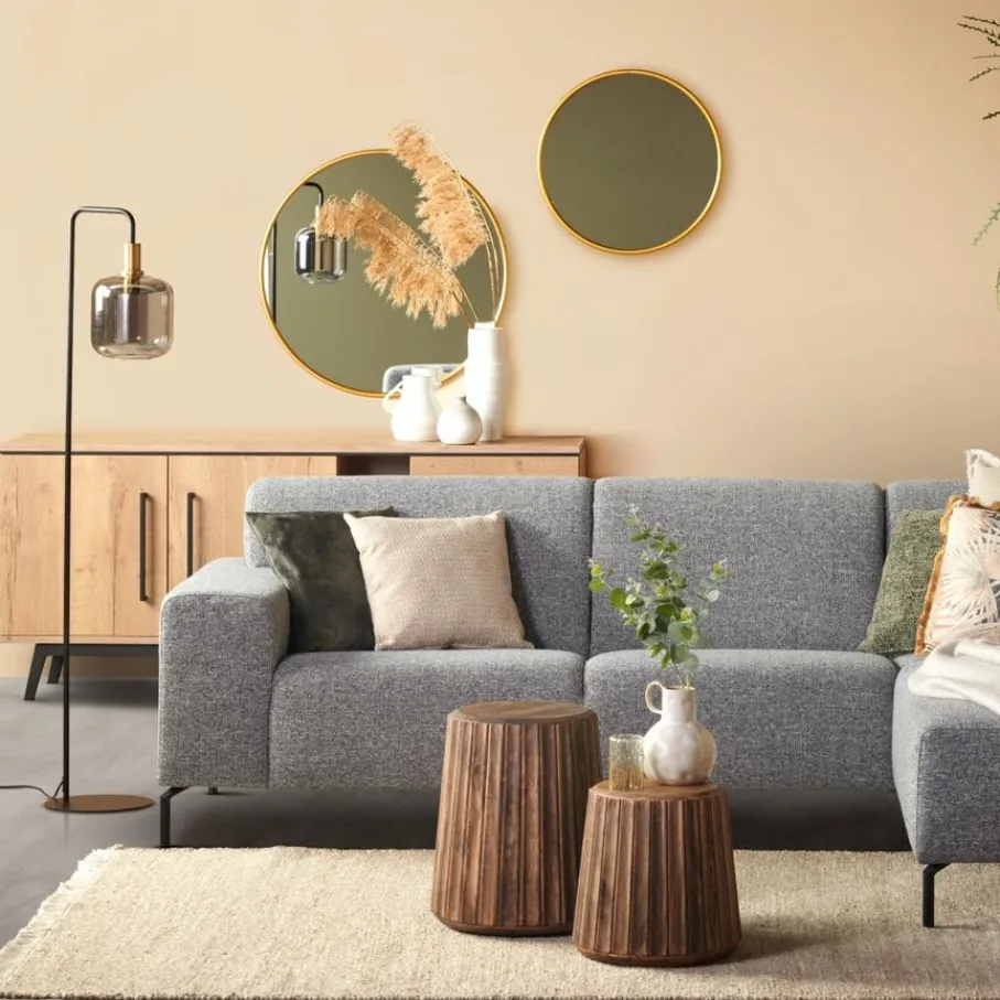 Vloerlampen<Light - Living Light & Living Vloerlamp Lekar Zwart - E27 - 155 cm hoog