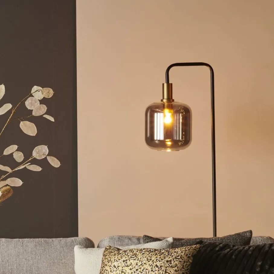 Vloerlampen<Light - Living Light & Living Vloerlamp Lekar Zwart - E27 - 155 cm hoog
