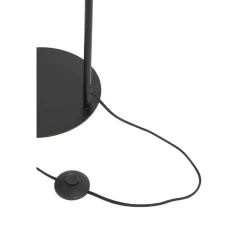 Vloerlampen<Light - Living Light & Living Vloerlamp Lekar Zwart - E27 - 155 cm hoog