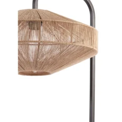 Vloerlampen<Light - Living Light & Living Vloerlamp Lyra Naturel - E27 - 164 cm hoog