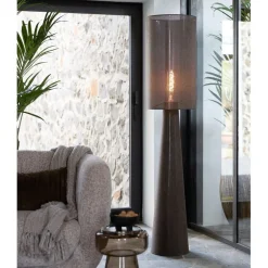Vloerlampen<Light - Living Light & Living Vloerlamp Micky Bruin - E27 - 180 cm hoog