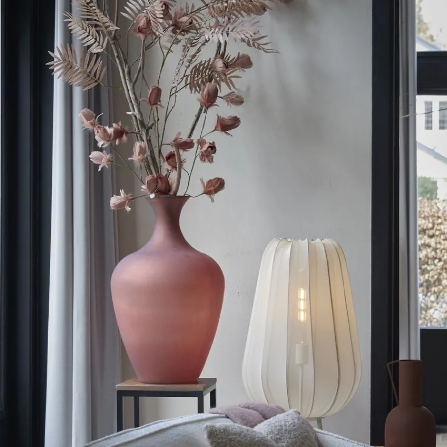 Vloerlampen<Light - Living Light & Living Vloerlamp Plumeria Zand - E27 - 132 cm hoog