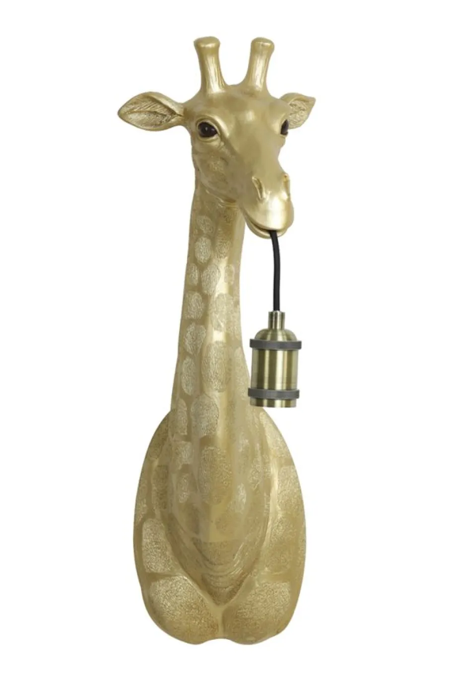 Dierenlampen|Wandlampen<Light - Living Light & Living Wandlamp Giraffe Goud - E27 - 61 cm hoog