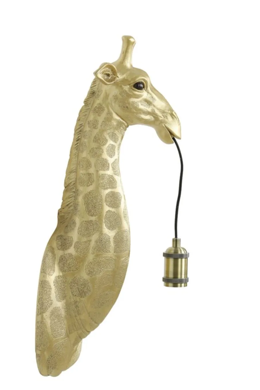 Dierenlampen|Wandlampen<Light - Living Light & Living Wandlamp Giraffe Goud - E27 - 61 cm hoog