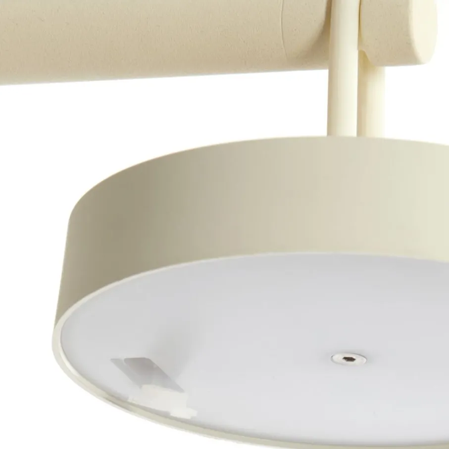 Buitenverlichting<Light - Living Light & Living Wandlamp Toliara Crème - LED - Ø 19 cm